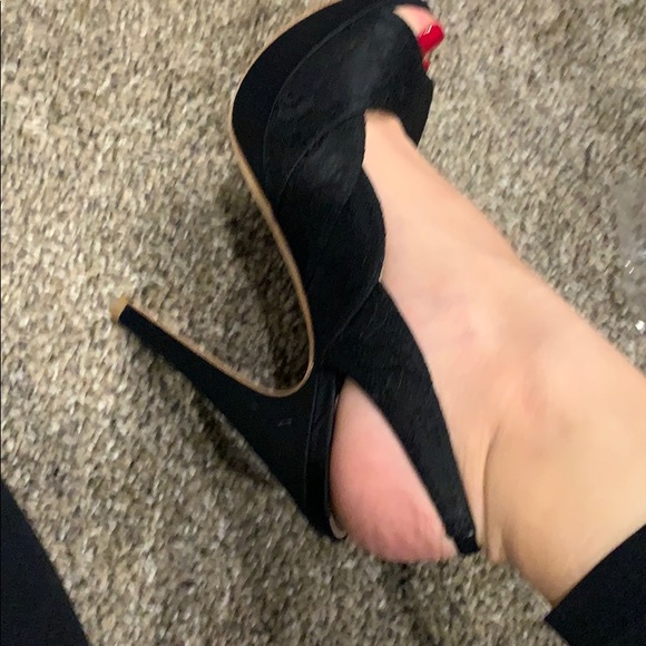 Brand new black sling back heels David tutera - Picture 7 of 8